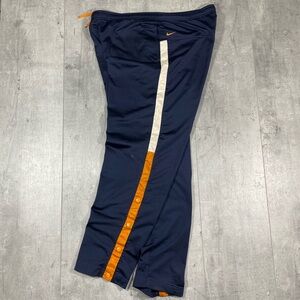 90s Vintage Navy Nike Track Pants